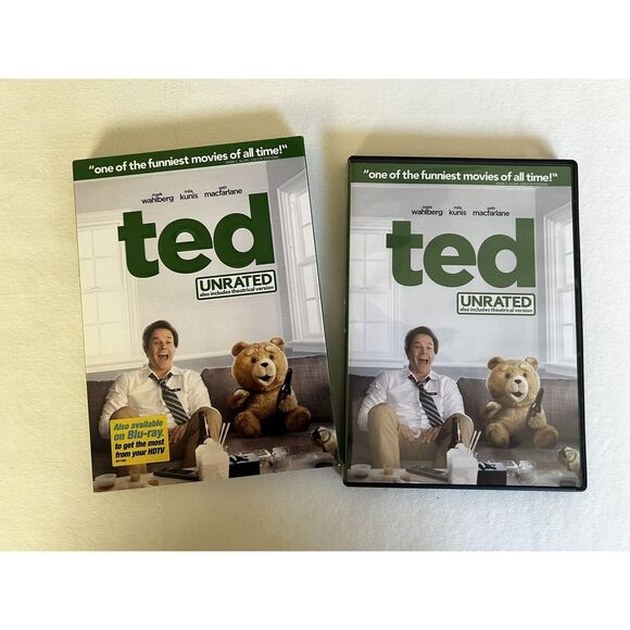 Other - Ted 2012 Unrated Theatrical Version DVD Seth‎ MacFarlane
